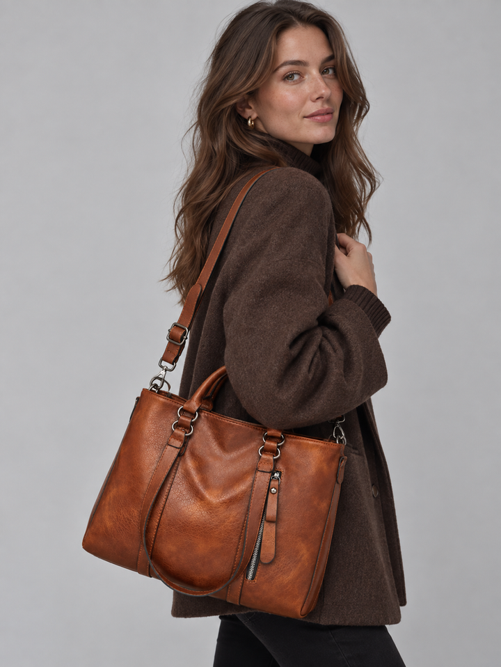 Women’s Large Leather Tote Bag