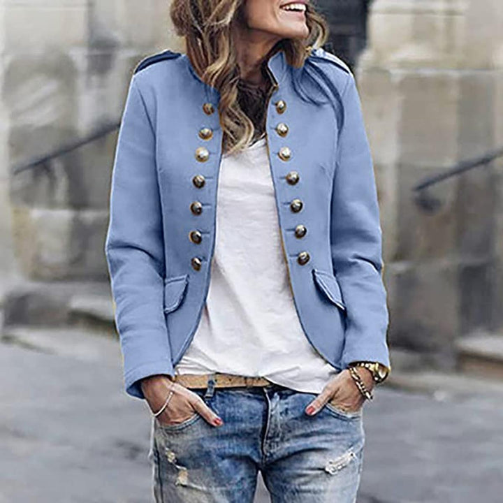 Bettina | Women's Casual Short Jacket with Button Placket in Front