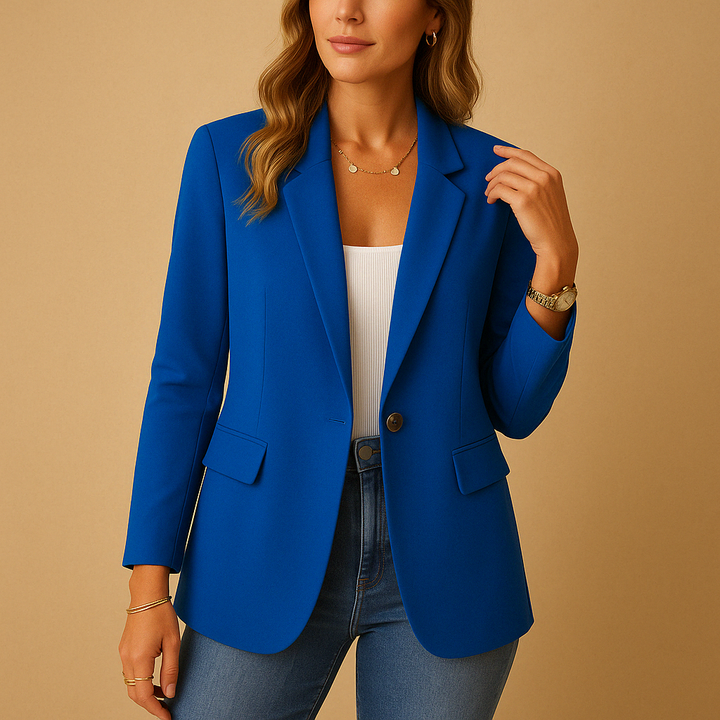 Women's Tailored Blazer – Suitable for Work and Casual Use