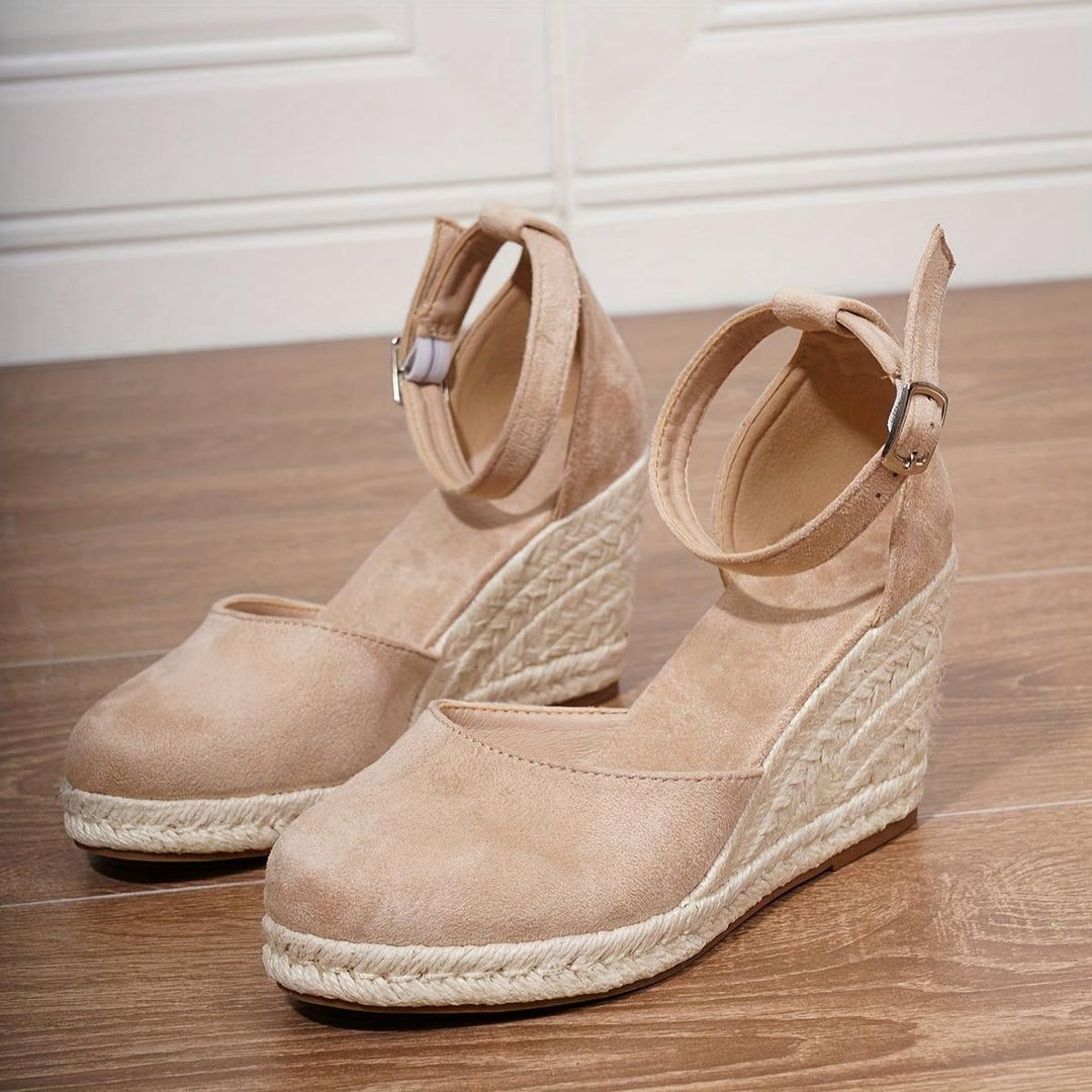 Anna | Women's Casual Wedge Sandals with Ankle Strap