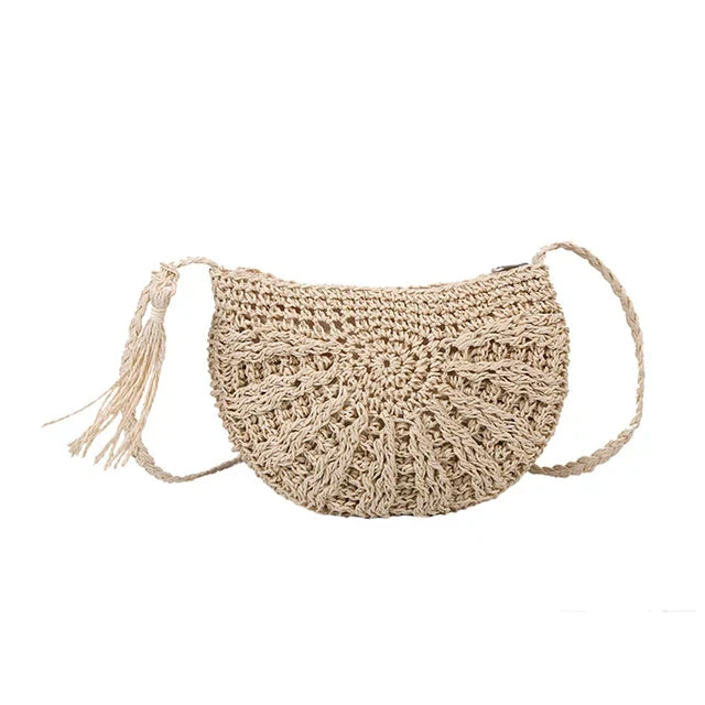 Eirinora | Crocheted Shoulder Bag in Bohemian Style