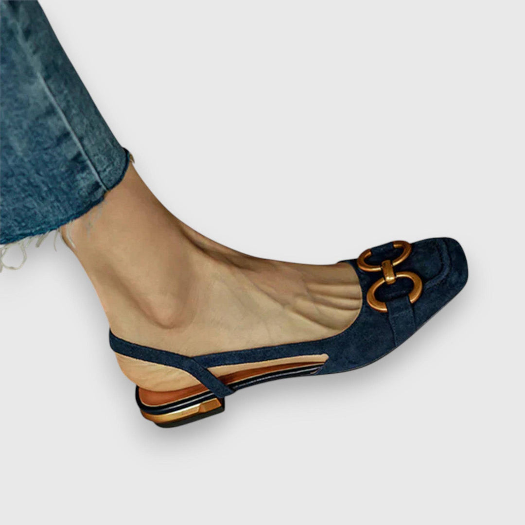 Demyra™ comfortable sandals by Emma & Rose Cape Town featuring beige straps and cushioned soles, perfect for casual wear.