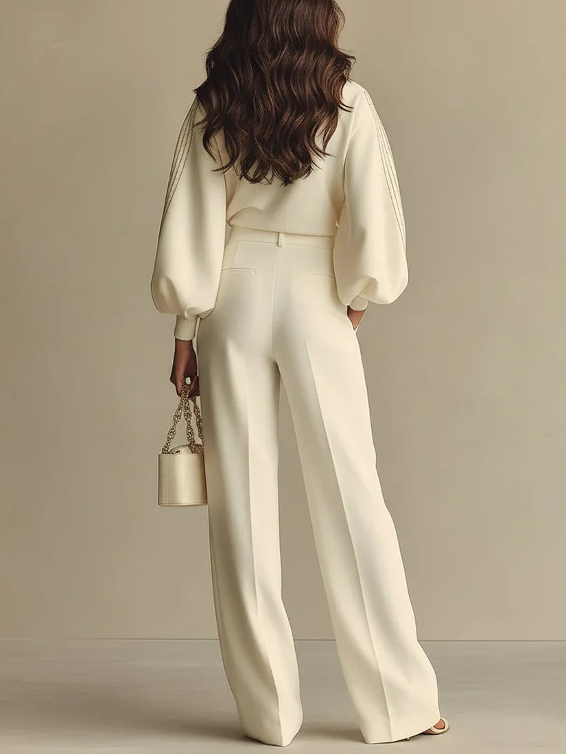 Elya Chic Modern Sweater & Pants, view 4 - Elena Harper