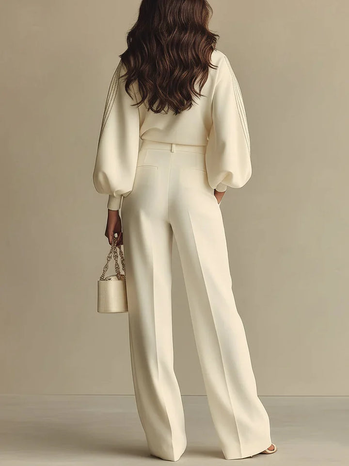 Elya Chic Modern Sweater & Pants, view 4 - Elena Harper