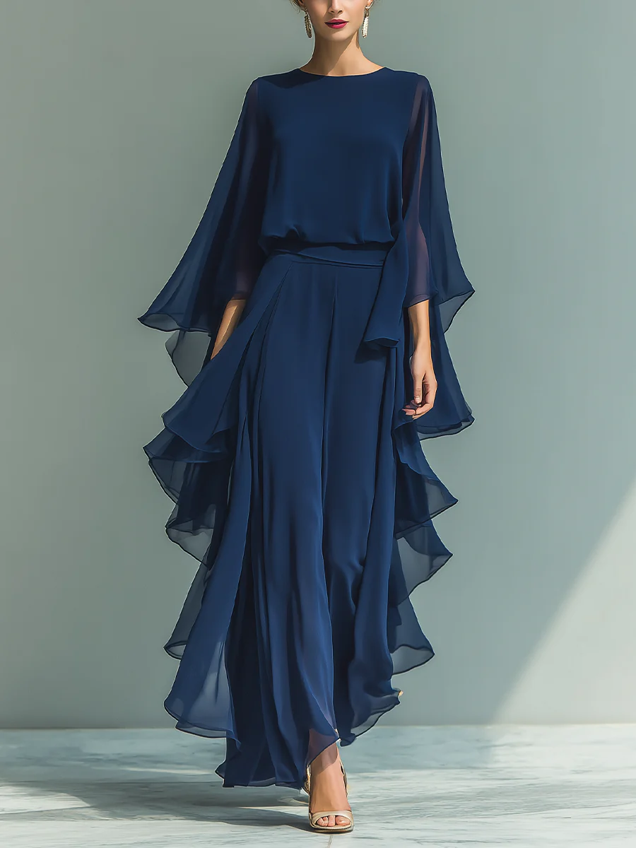 Elin™ | Stylish Layered Maxi Dress
