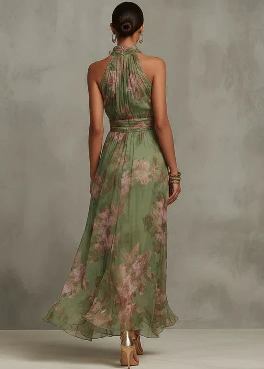 Lyséa Flattering Flowing Dress with Silhouette Effect, view 2 - Elena Harper