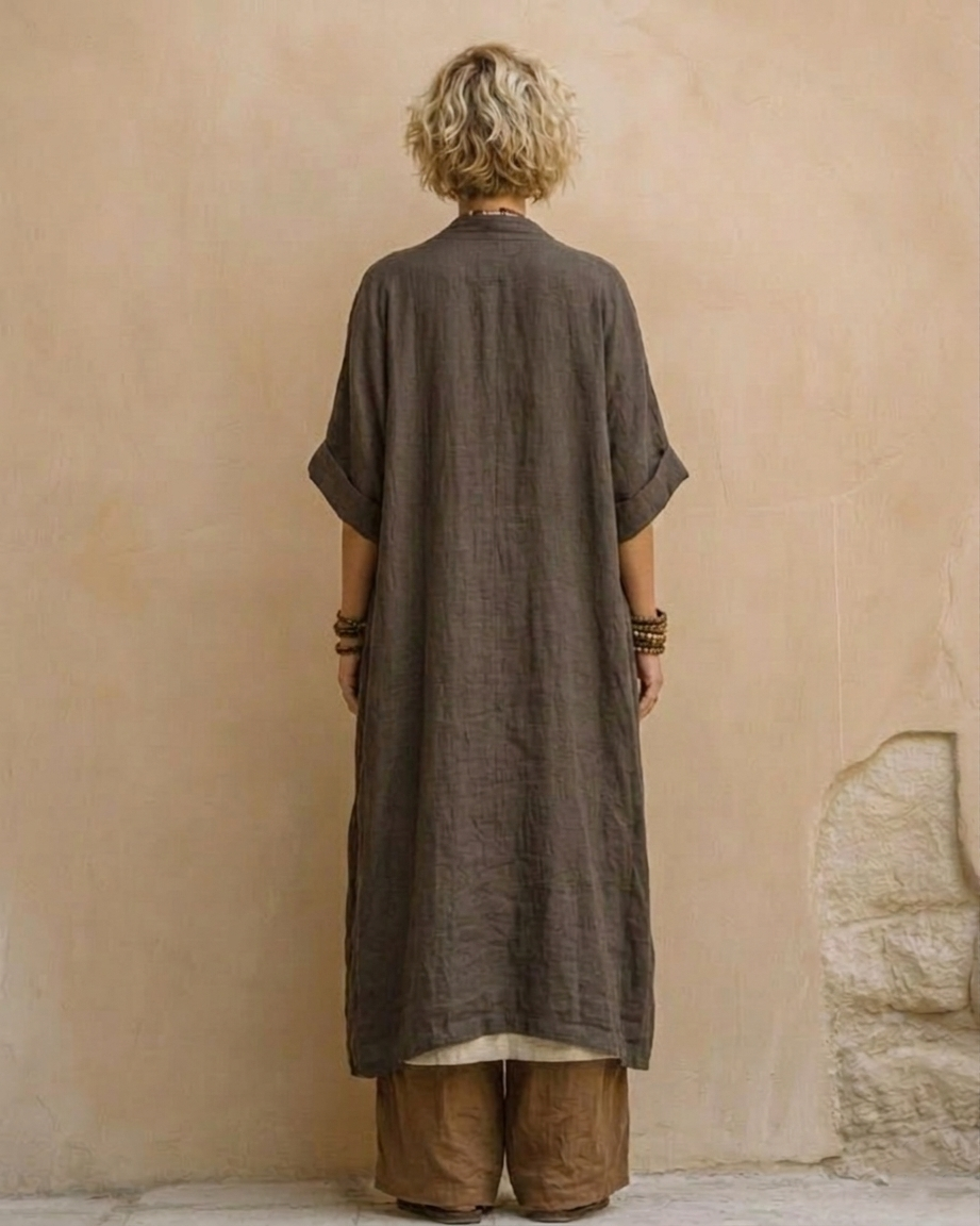 Three-Piece Women's Bohemian Set with Loose Fit in Nomadic Style