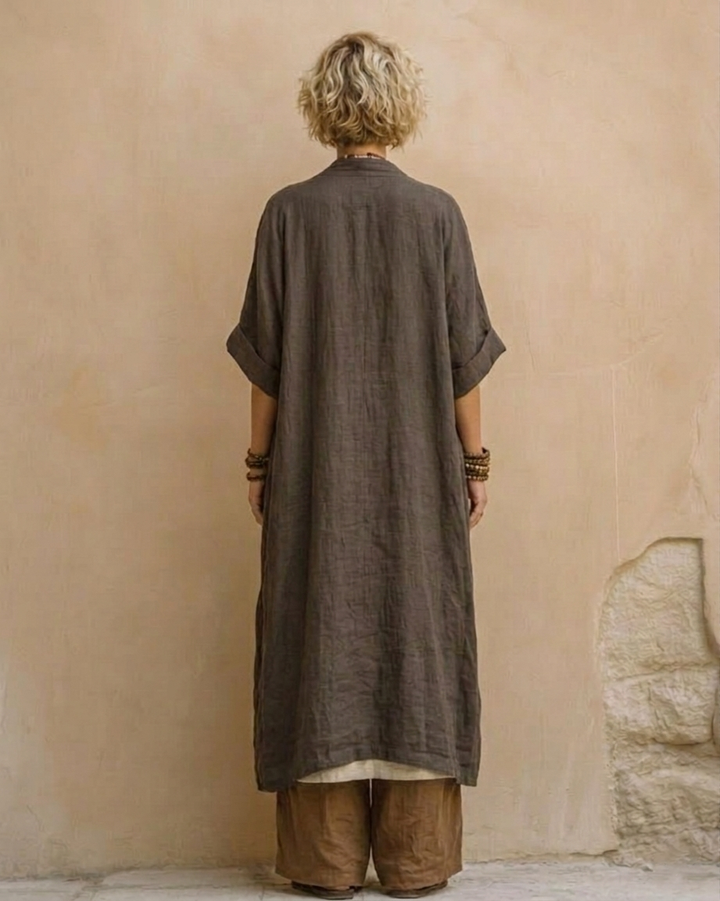 Three-Piece Women's Bohemian Set with Loose Fit in Nomadic Style