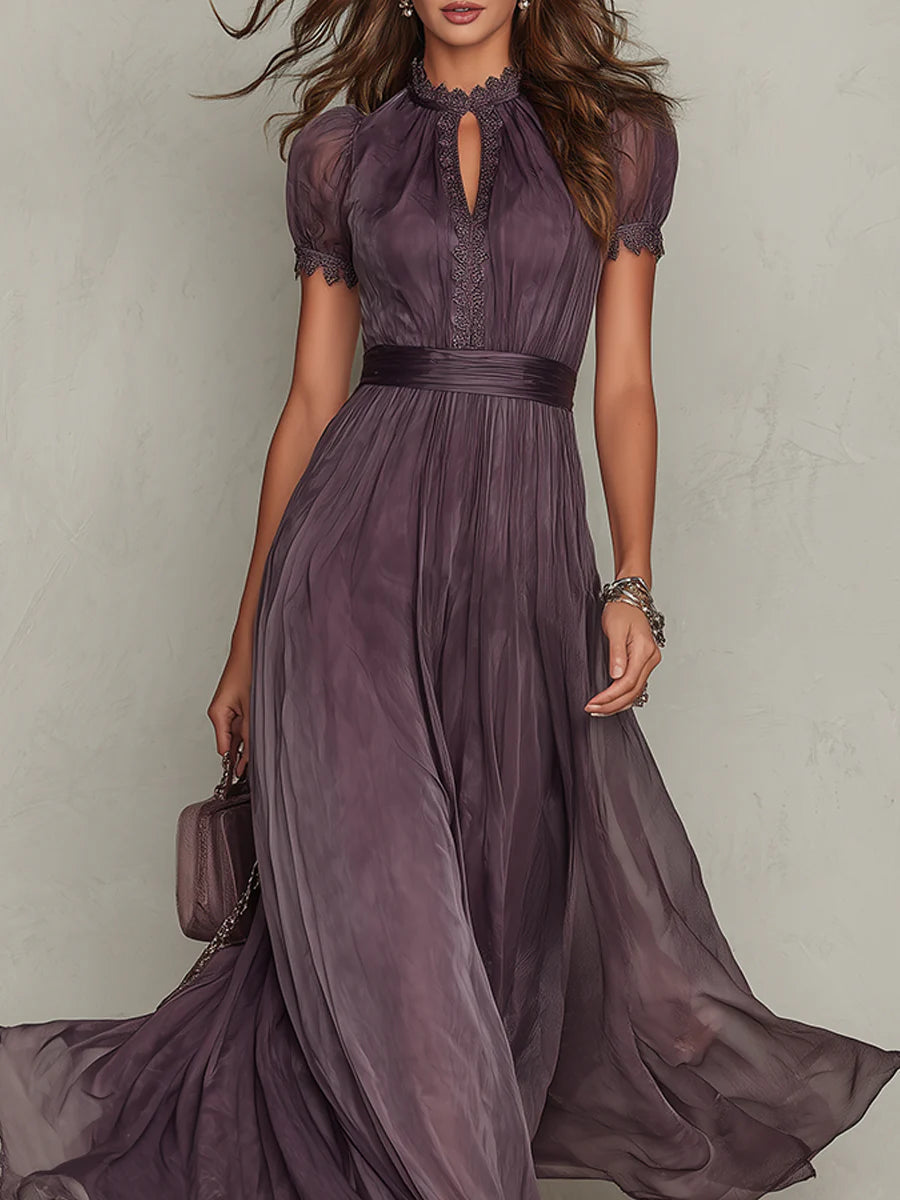 Emma & Rose Cape Town Kelly maxi dress in vibrant yellow, flowing fabric with a relaxed fit and elegant design.