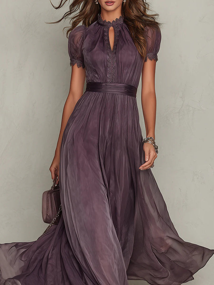 Emma & Rose Cape Town Kelly maxi dress in vibrant yellow, flowing fabric with a relaxed fit and elegant design.