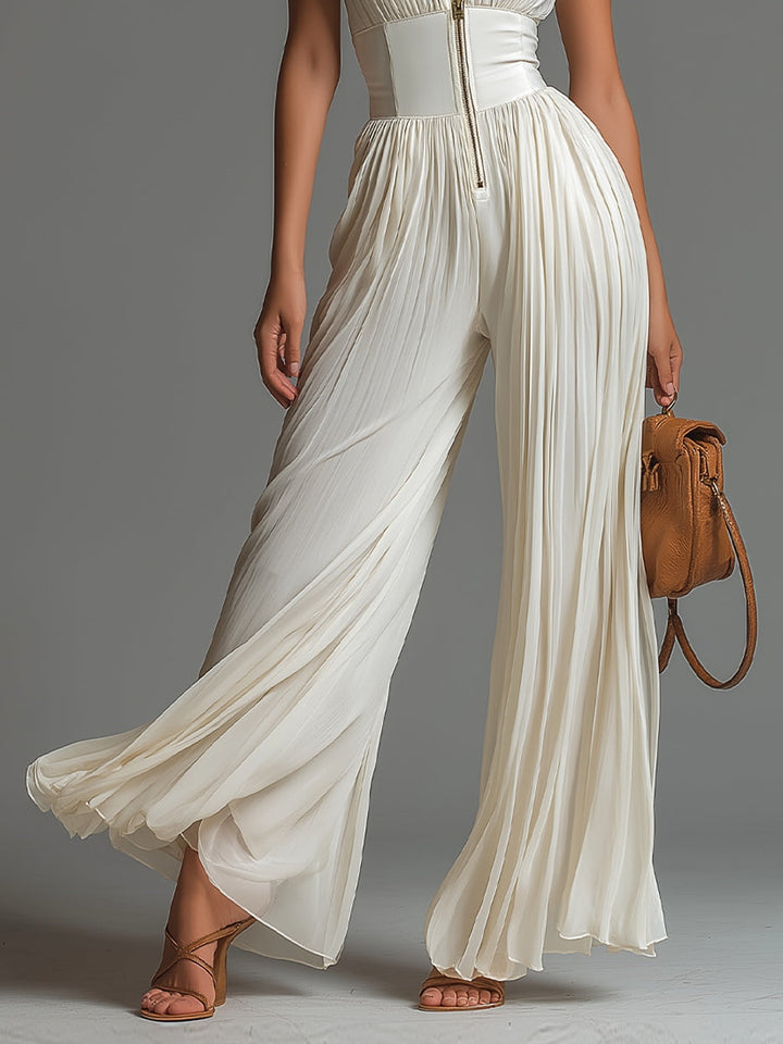 WHITE JUMPSUIT FOR WOMEN