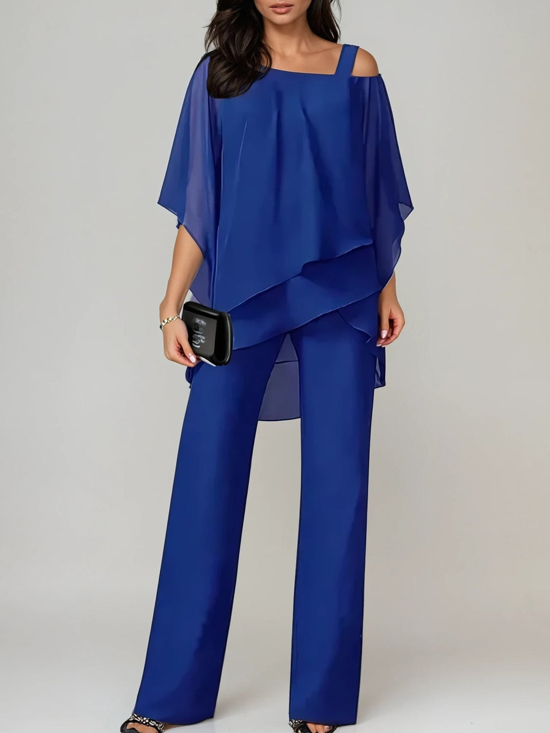 Maren™  |  Off-the-shoulder Irregular Flowing Suit