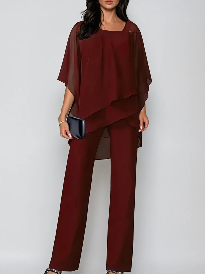 Maren™  |  Off-the-shoulder Irregular Flowing Suit