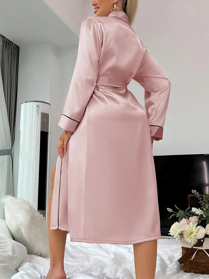 Women's Satin Robe – Elegant and Lightweight Dressing Gown