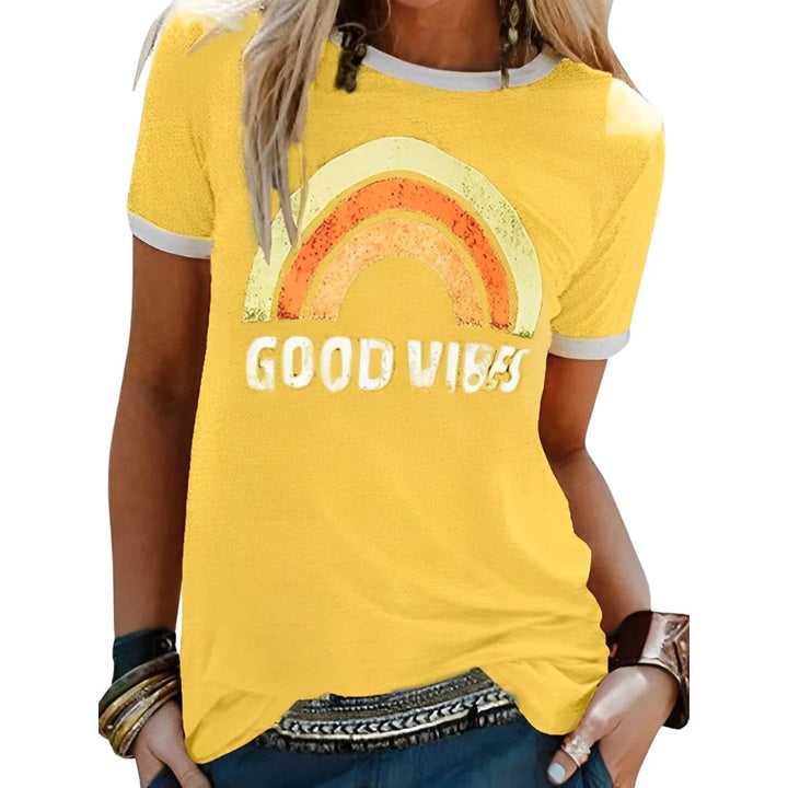 Alvhilde | Relaxed and Colourful Graphic T-Shirt