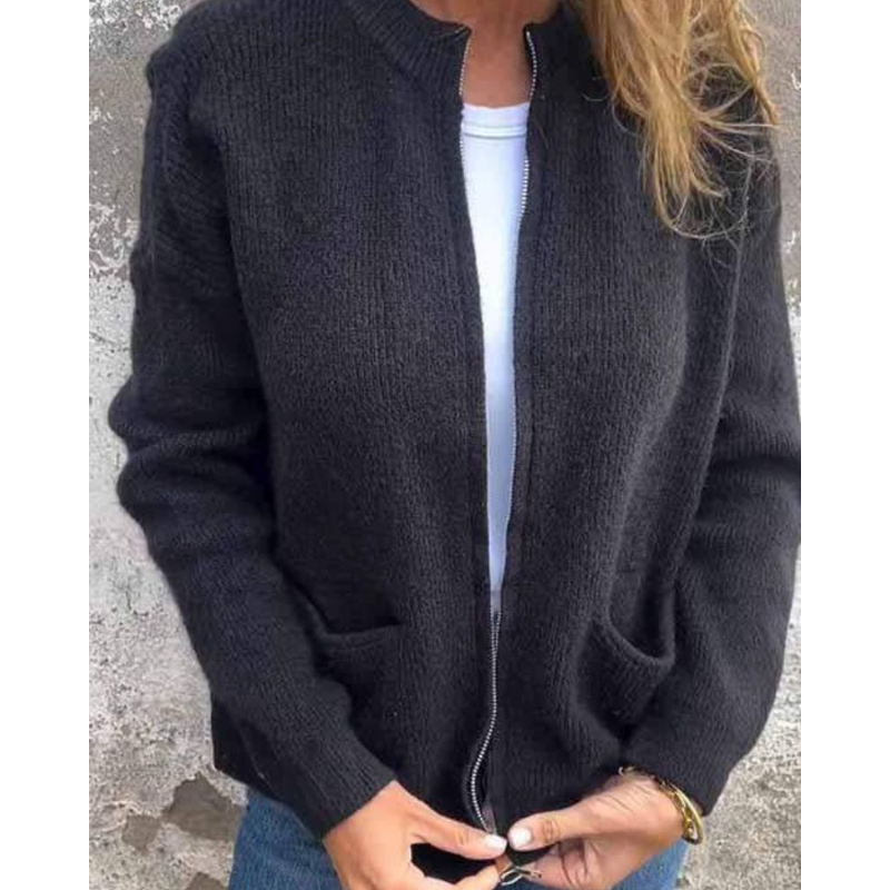 Emma & Rose timeless knit cardigan — women's knitwear