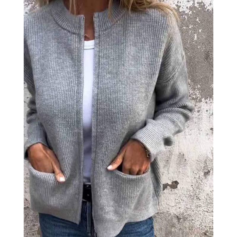 Emma & Rose timeless knit cardigan — women's knitwear