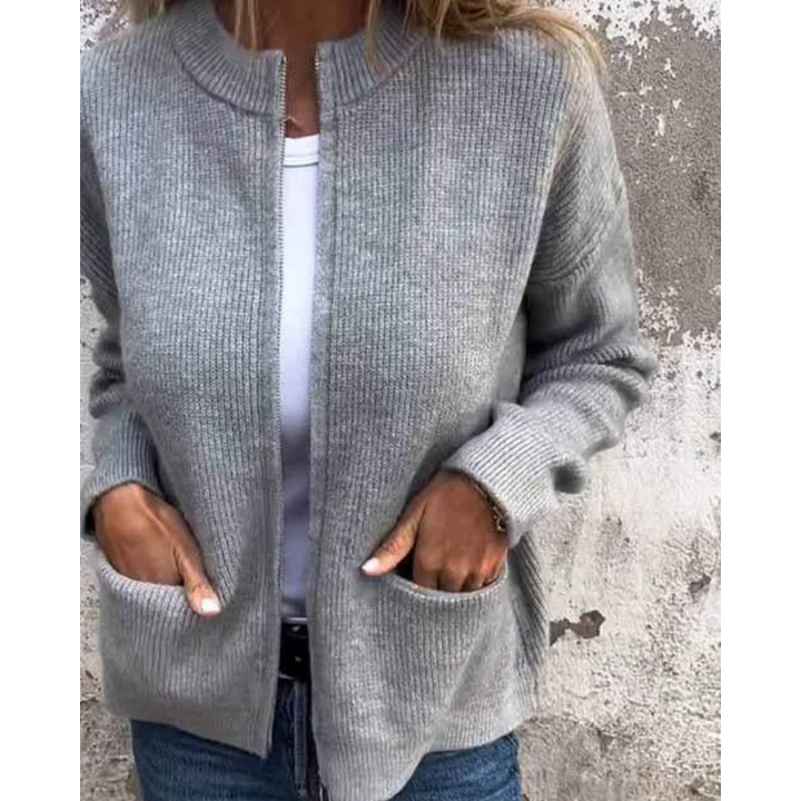 Emma & Rose timeless knit cardigan — women's knitwear
