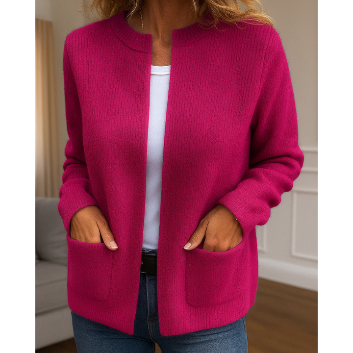 Emma & Rose timeless knit cardigan — women's knitwear