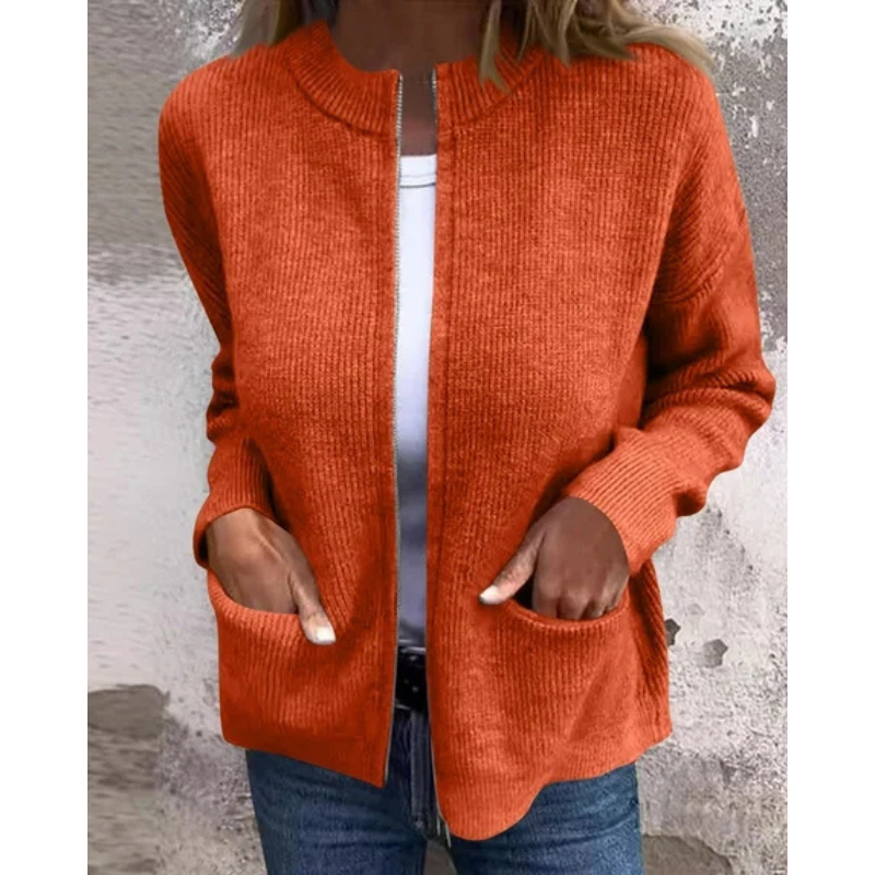 Emma & Rose timeless knit cardigan — women's knitwear