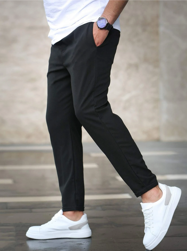 Jogging Slim Fit Premium Men – Casual Fitted Pants with Drawstring