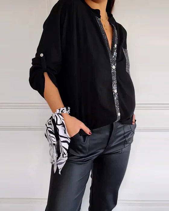 Novalee - Chic Glamour Top