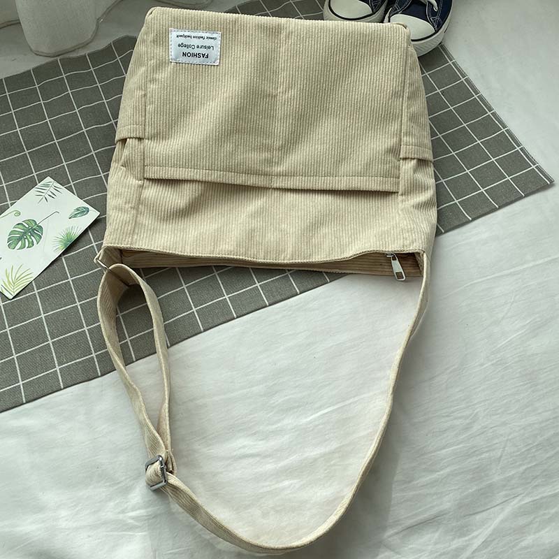 Corduroy Shoulder Bag