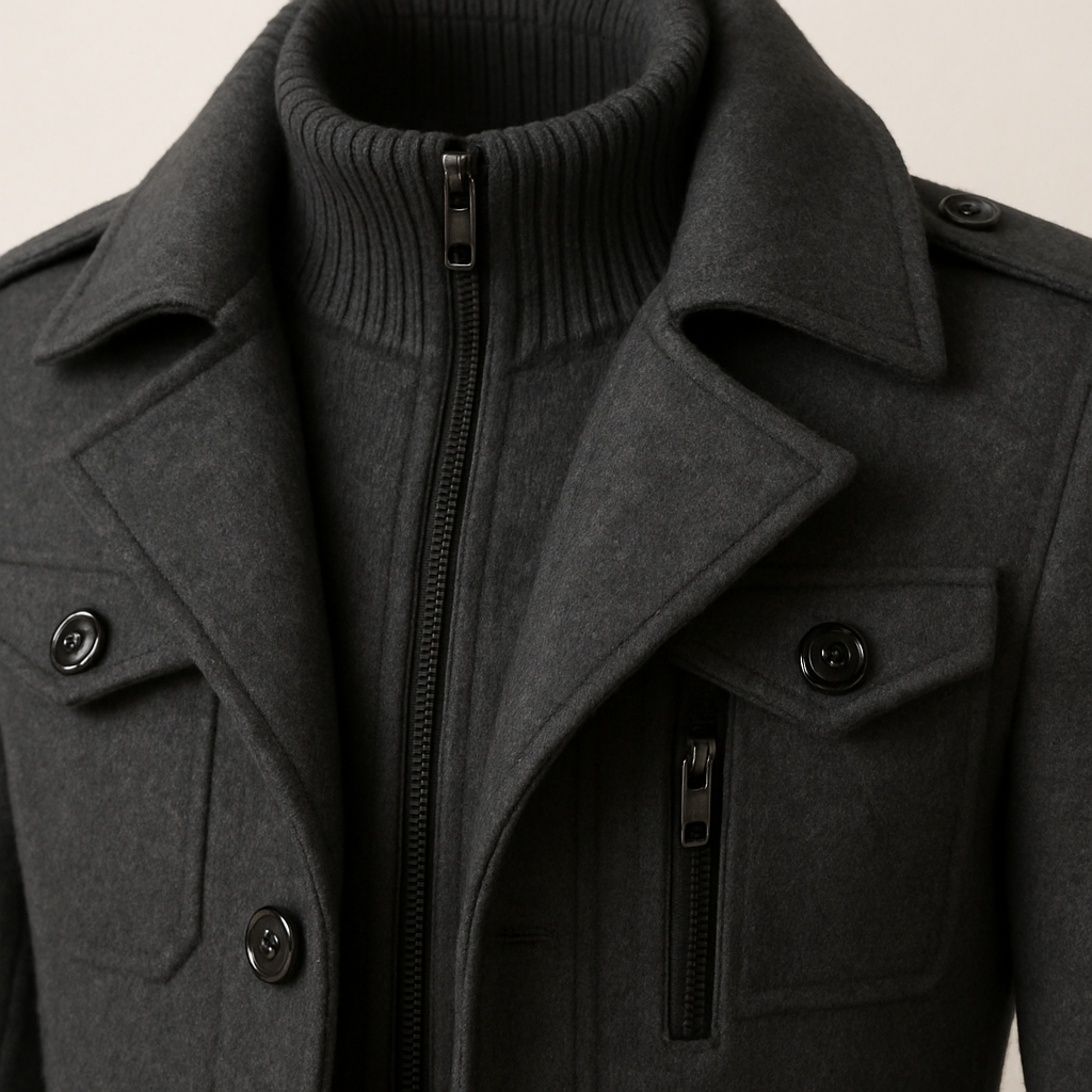 Winter Coat for Men - Elena Harper