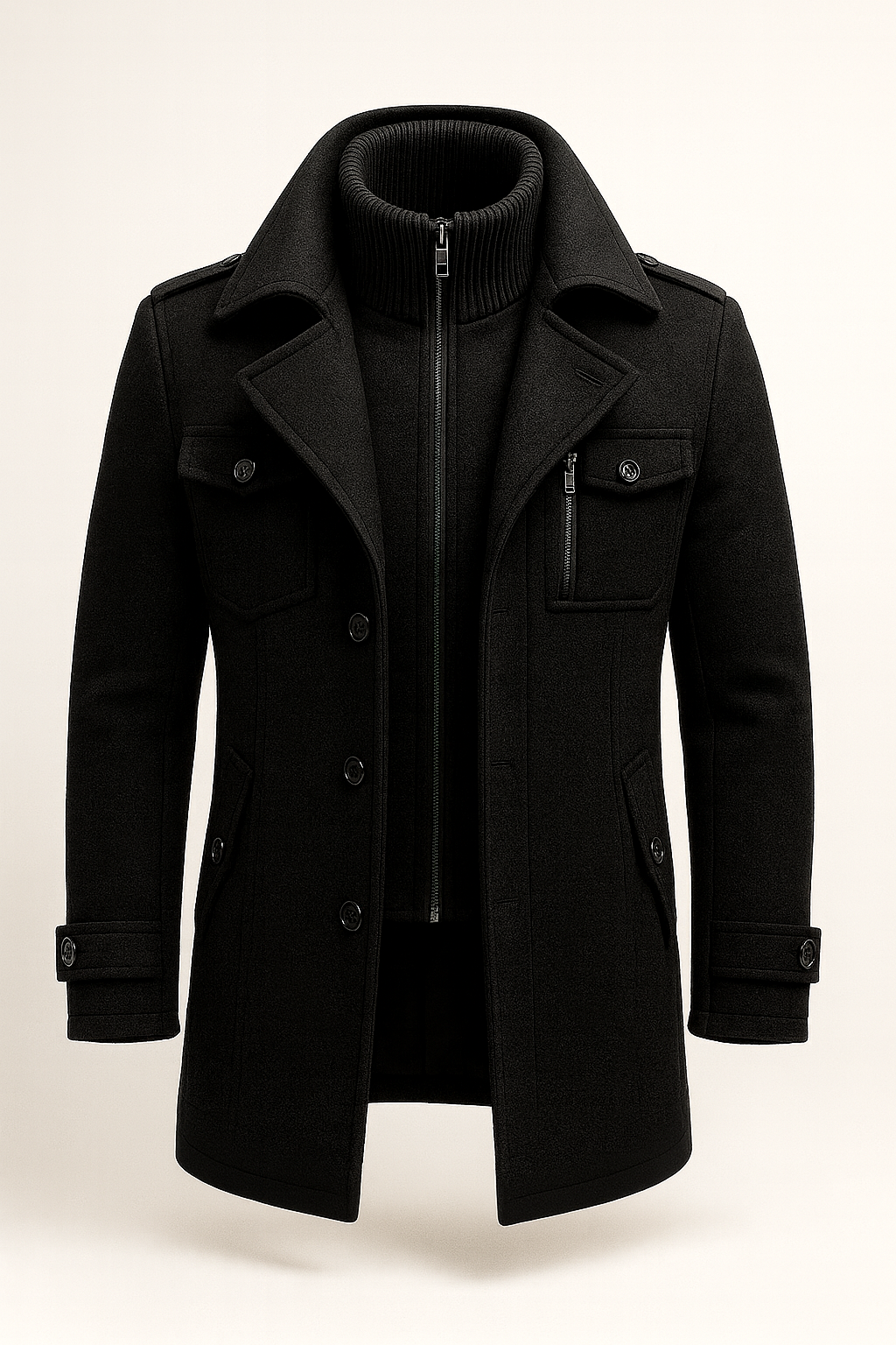 Winter Coat for Men - Elena Harper