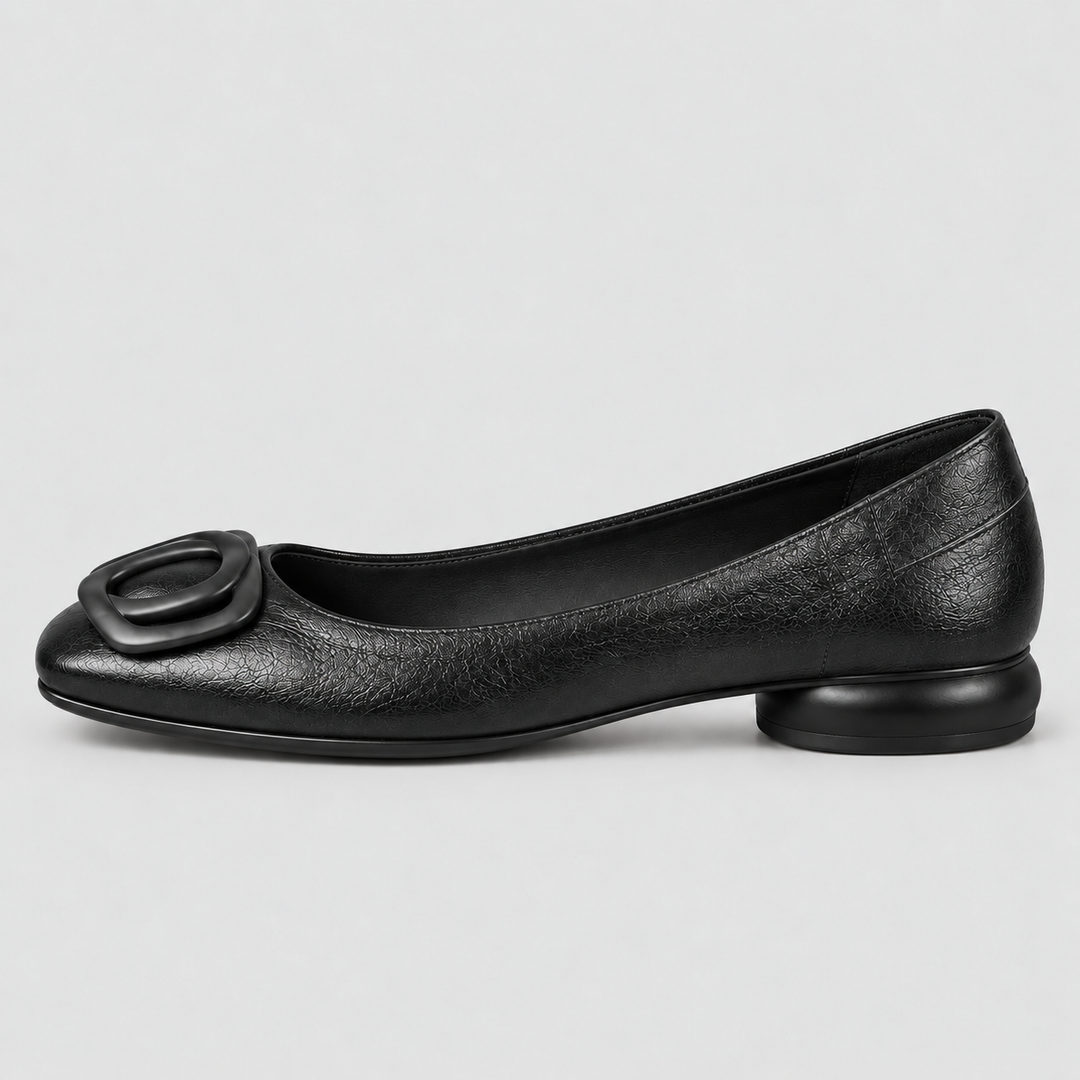 BALLET FLATS WITH SQUARE TOE FOR WOMEN