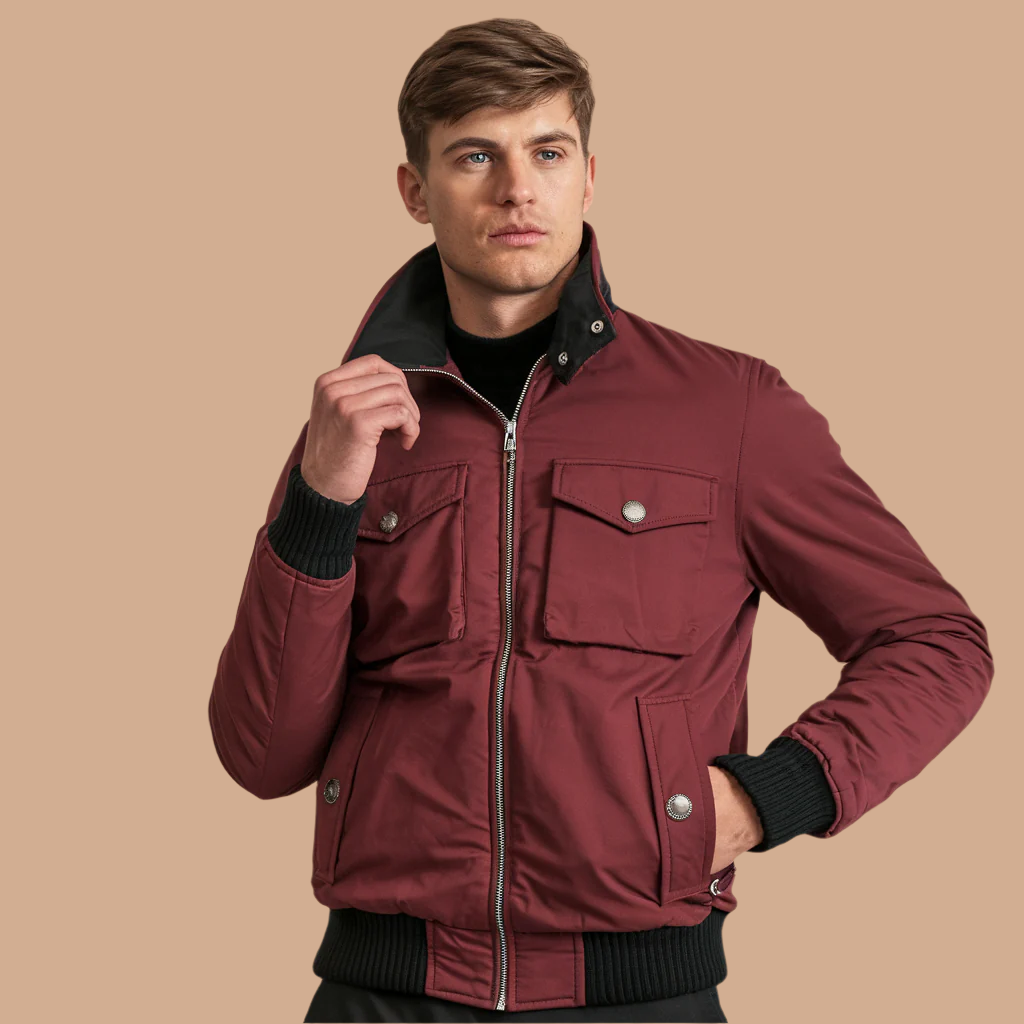 High-end Lightweight Bomber Jacket for Men