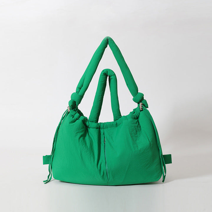 Ladies' Quilted Handbag with Soft Structure and Stylish Look