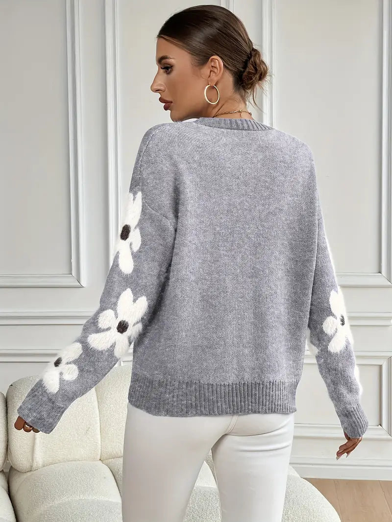 Livia Soft Knit Sweater, view 5 - Elena Harper