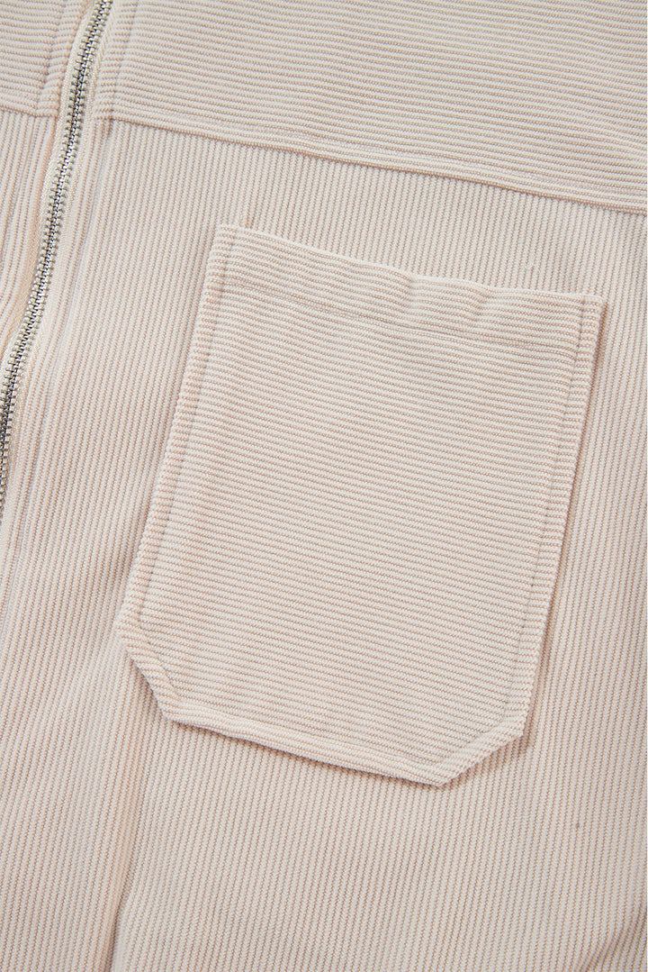 Fiona – Casual Corduroy Jacket with Hood for a Relaxed Style
