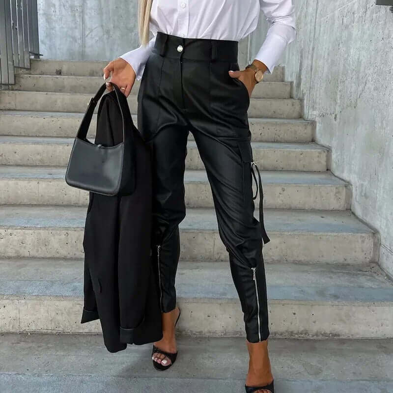 Loose Fit Trousers, view 2 - Elena Harper