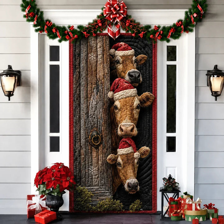 Doorlight Printed 3D-Effect Christmas Door Cover - Elena Harper