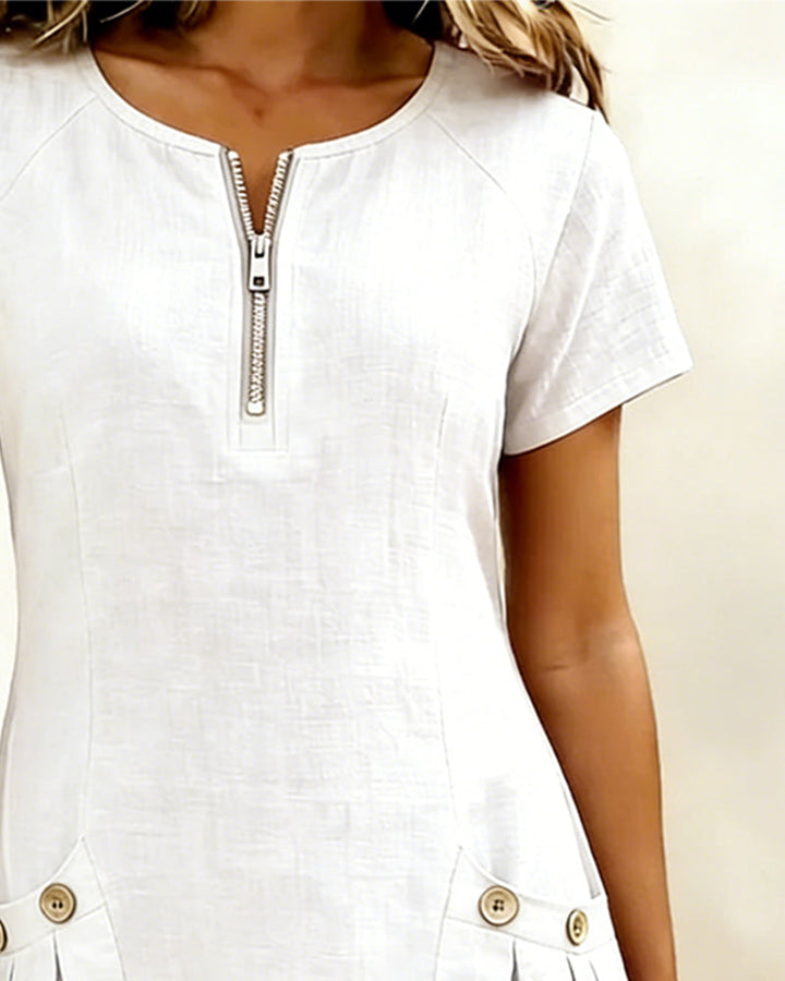 Lina Dress™ — Natural Elegance for Every Day