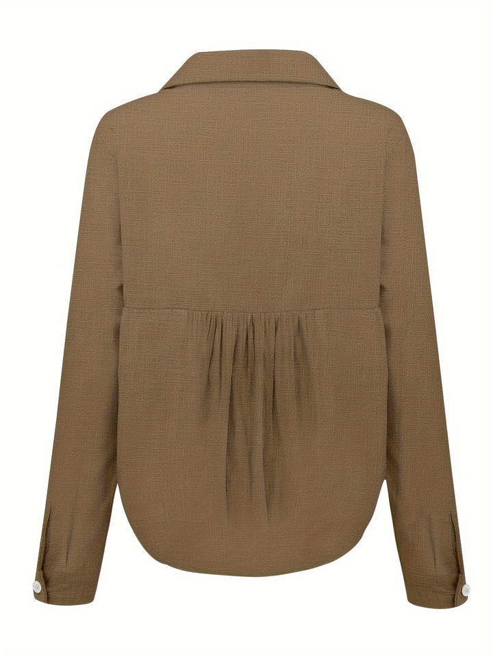 WOMEN'S FRINGED BLOUSE