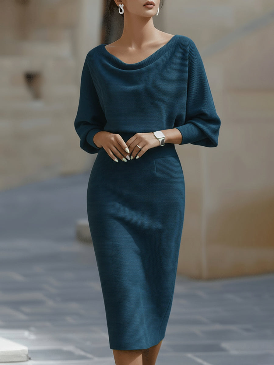 Ailany Luxurious Midi Dress - Elena Harper