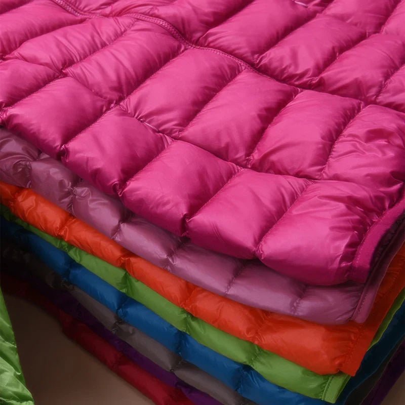 Emily Ultralight and Foldable Women's Down Jacket - Elena Harper