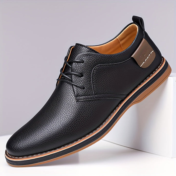Vaughn Refined Lace-Up Shoes, view 8 - Elena Harper