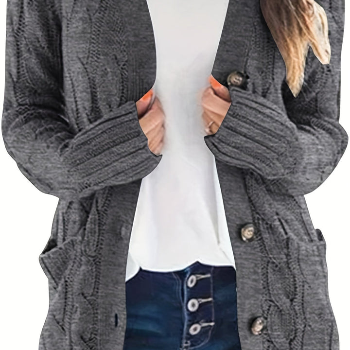 Isabelle - Elegant Oversized Twisted Cardigan