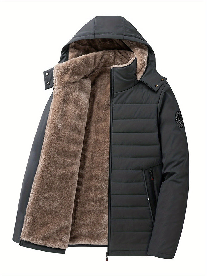 Rhys Hooded Insulated Coat - Elena Harper