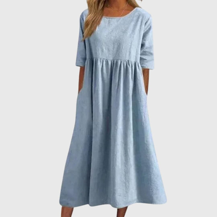 Haisley™  |  Elegant Short-sleeved Dress
