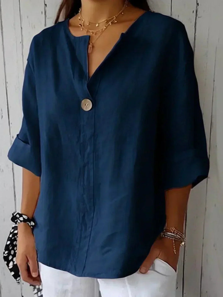 Angela™ | Legere V-Neck Blouse