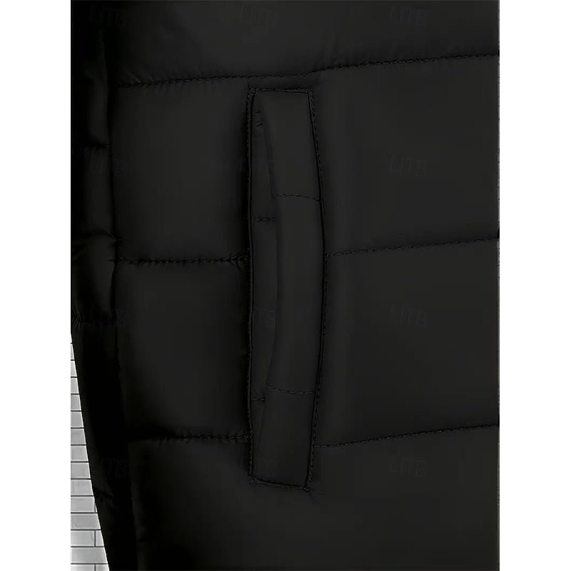 David | Lightweight Quilted Men's Puffer Jacket with Hood