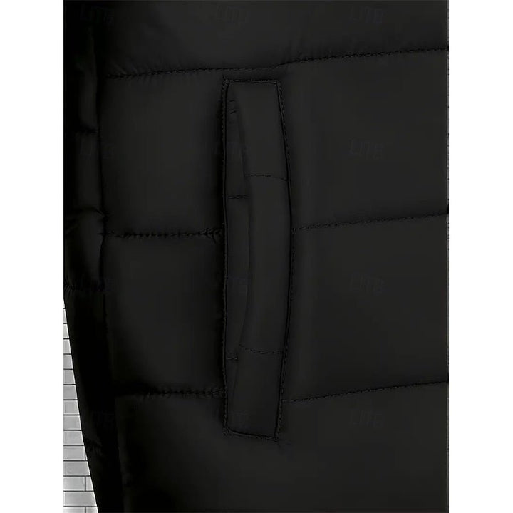 David | Lightweight Quilted Men's Puffer Jacket with Hood