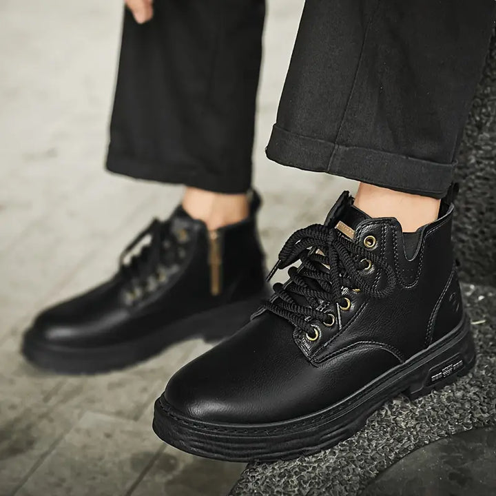 LAURENT MONACO | GENUINE LEATHER BOOTS