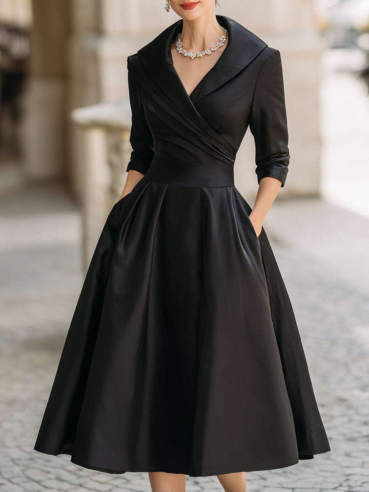 Lina™  |  Midi Dress Silky