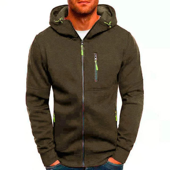 Alexander | Men's Casual Jacket with Hood and Pockets